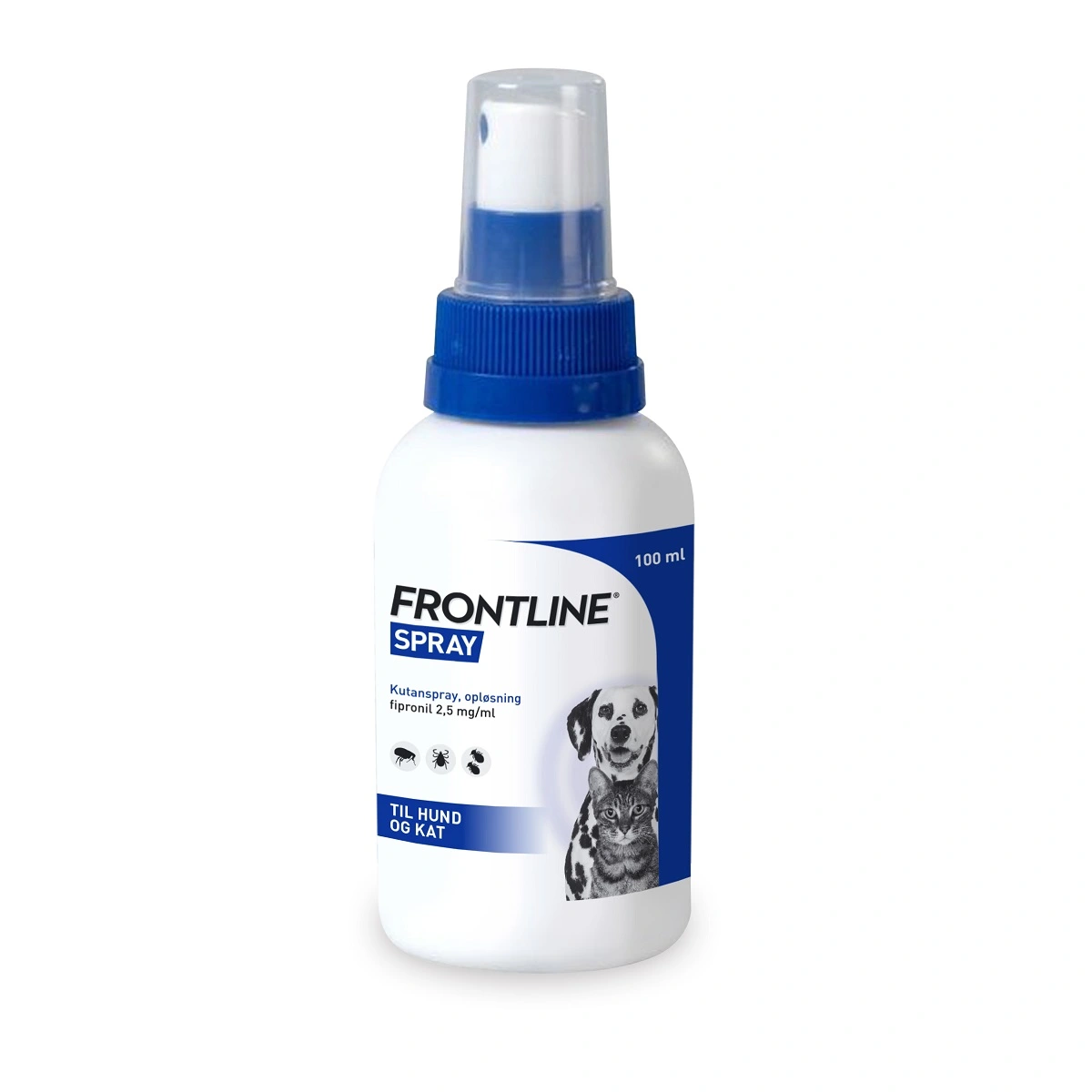 Frontline Vet Spray til kat og hund 100 ml
